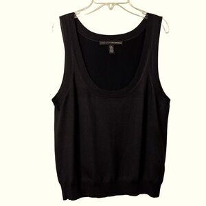 NWOT..ELLEN TRACY SILK TEE BLOUSE. 75% SILK, 22% NYLON AND 3% SPANDEX, SIZE L.